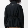 Chaqueta en mezcla de algodón Negro Chaqueta en mezcla de algodón Negro