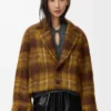 Chaqueta en mezcla de mohair y lana Amarillo/Multicolor Chaqueta en mezcla de mohair y lana Amarillo/Multicolor