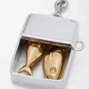 Charm Sardine Box Plata/Oro Charm Sardine Box Plata/Oro