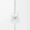Charm Snow Bunny en piel de oveja Blanca Charm Snow Bunny en piel de oveja Blanca