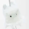 Charm Snow Bunny en piel de oveja Blanca Charm Snow Bunny en piel de oveja Blanca