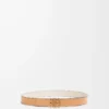Cinturón reversible Anagram en piel de becerro lisa Warm Desert/Light Oat/Bronze Cinturón reversible Anagram en piel de becerro lisa Warm Desert/Light Oat/Bronze
