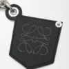Colgante de bolsillo Negro/Plata Colgante de bolsillo Negro/Plata