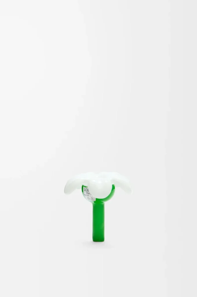 Colgante Flower Seat en plata de ley Plata/Blanco Colgante Flower Seat en plata de ley Plata/Blanco