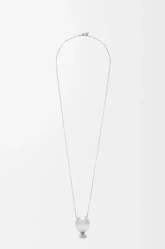 Colgante globo en plata de ley Plata