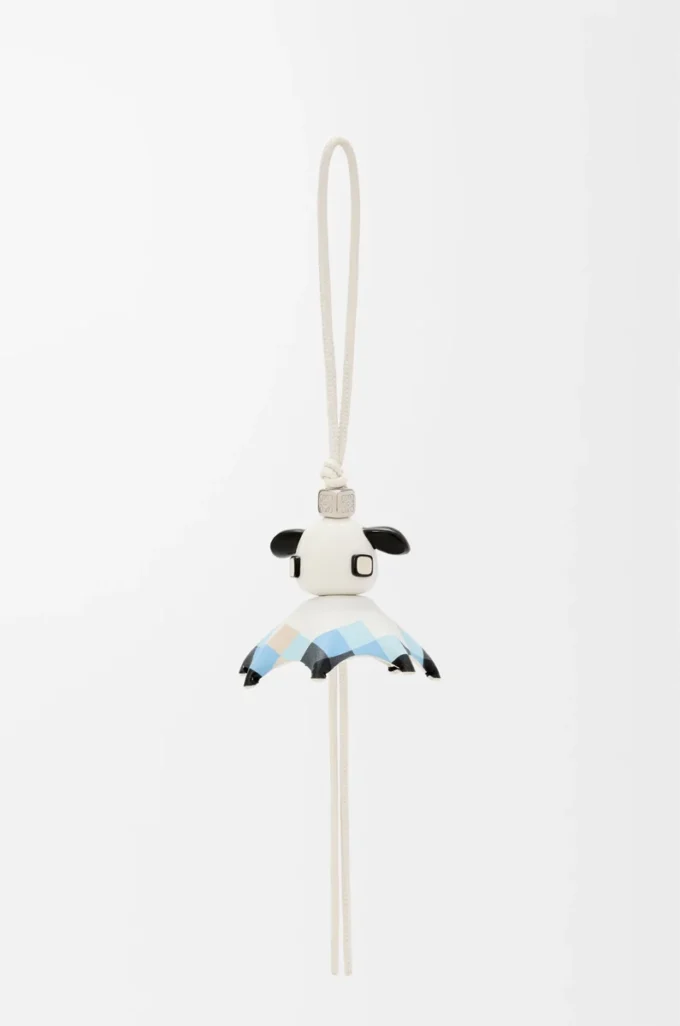 Colgante Pixel Puzz blanco