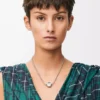 Collar Anagram Pebble en plata de ley y cristales Plata/Multicolor Collar Anagram Pebble en plata de ley y cristales Plata/Multicolor