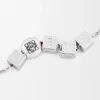 Collar Pebble Cube en plata de ley Plata Collar Pebble Cube en plata de ley Plata
