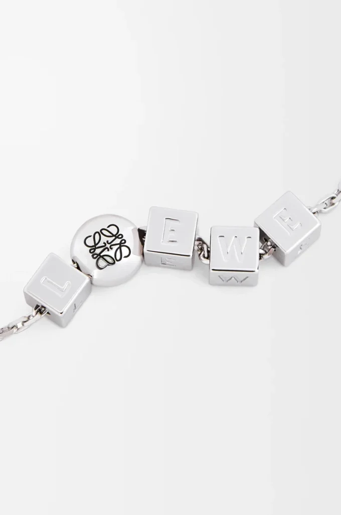 Collar Pebble Cube en plata de ley Plata Collar Pebble Cube en plata de ley Plata