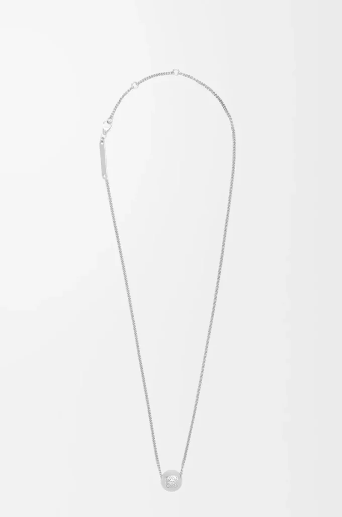 Collar Pebble en plata de ley Plata Collar Pebble en plata de ley Plata