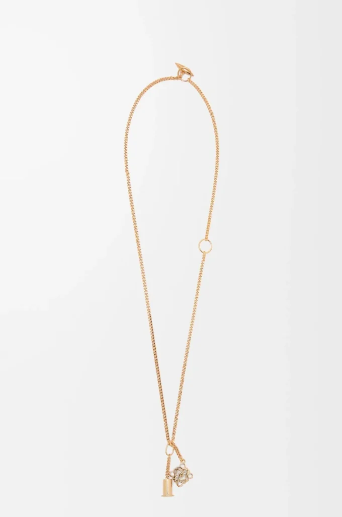 Collar personalizable en metal dorado Collar personalizable en metal dorado