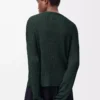 Cárdigan de viscosa verde oscuro Cárdigan de viscosa verde oscuro