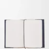 Cuaderno en piel de becerro azul marino oscuro Cuaderno en piel de becerro azul marino oscuro