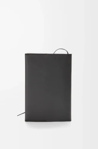 Cuaderno Futurist Cat en piel de becerro Negro/Multicolor