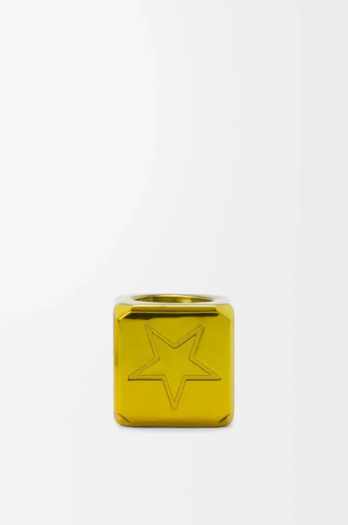Dados cubo Anagram en amarillo Dados cubo Anagram en amarillo