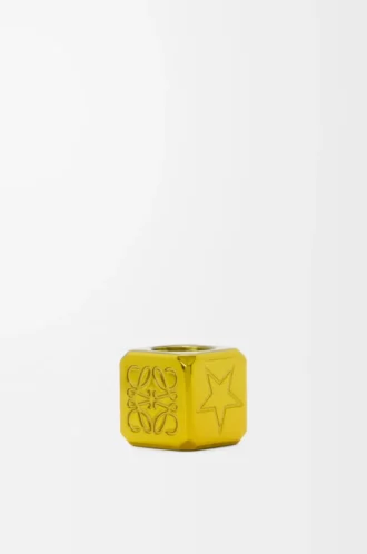 Dados cubo Anagram en amarillo