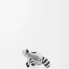 Dados Raccoon plateados Dados Raccoon plateados