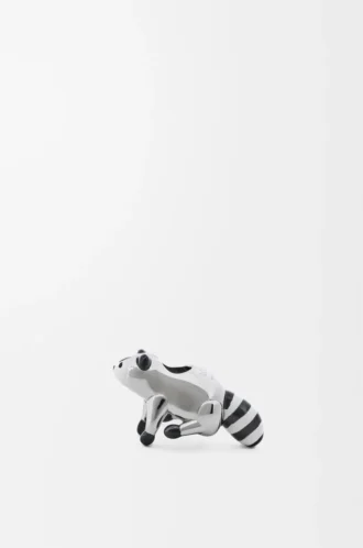 Dados Raccoon plateados