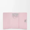 Estuche para llaves Anagram en piel de becerro granulada Blossom Estuche para llaves Anagram en piel de becerro granulada Blossom
