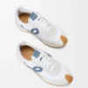 Flow Runner 2.0 de nylon y ante Blanco/Denim claro Flow Runner 2.0 de nylon y ante Blanco/Denim claro