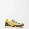 Flow Runner 2.0 en nylon y ante Crema/Amarillo/Verde oliva Flow Runner 2.0 en nylon y ante Crema/Amarillo/Verde oliva