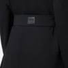 Gabardina en viscosa elástica. Color negro Gabardina en viscosa elástica. Color negro