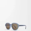 Gafas de sol Alpha Slim azul lechoso Gafas de sol Alpha Slim azul lechoso