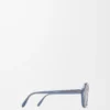 Gafas de sol Alpha Slim azul lechoso Gafas de sol Alpha Slim azul lechoso