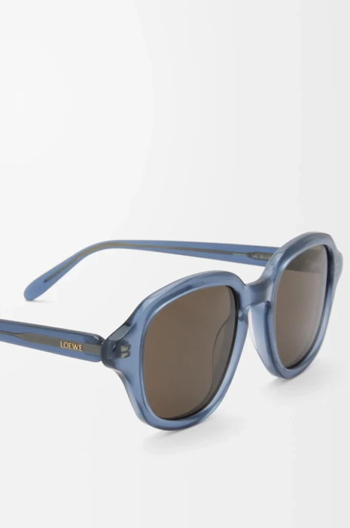 Gafas de sol Alpha Slim azul lechoso Gafas de sol Alpha Slim azul lechoso