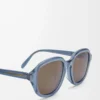 Gafas de sol Alpha Slim azul lechoso Gafas de sol Alpha Slim azul lechoso