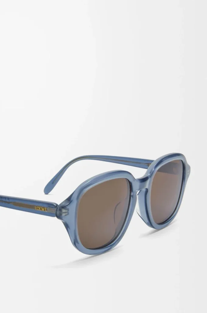 Gafas de sol Alpha Slim azul lechoso Gafas de sol Alpha Slim azul lechoso