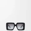 Gafas de sol Beveled Square Maxi Anagram Negro Gafas de sol Beveled Square Maxi Anagram Negro