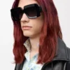 Gafas de sol Beveled Square Maxi Anagram Negro Gafas de sol Beveled Square Maxi Anagram Negro