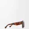 Gafas de sol Cateye biseladas Havana Gafas de sol Cateye biseladas Havana