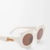 Gafas de sol con flores Marfil Gafas de sol con flores Marfil