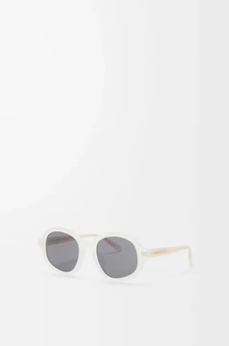 Gafas de sol Delta Slim Marfil lechoso