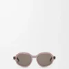 Gafas de sol Delta Slim marrón transparente Gafas de sol Delta Slim marrón transparente