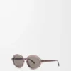 Gafas de sol Delta Slim marrón transparente Gafas de sol Delta Slim marrón transparente
