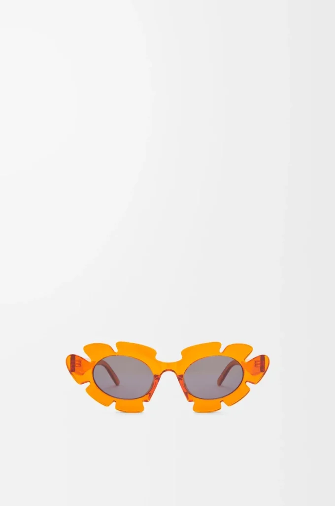 Gafas de sol Flower Naranja transparente Gafas de sol Flower Naranja transparente