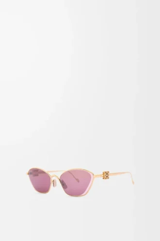 Gafas de sol hexagonales Anagram Burgundy