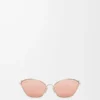 Gafas de sol hexagonales Anagram en oro rosa Gafas de sol hexagonales Anagram en oro rosa
