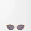 Gafas de sol hexagonales Anagram Smoke Moka