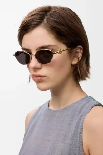 Gafas de sol hexagonales Anagram Smoke Moka