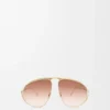 Gafas de sol Hillock marrón degradado Gafas de sol Hillock marrón degradado