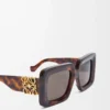Gafas de sol Maxi Anagram cuadradas biseladas Havana Gafas de sol Maxi Anagram cuadradas biseladas Havana