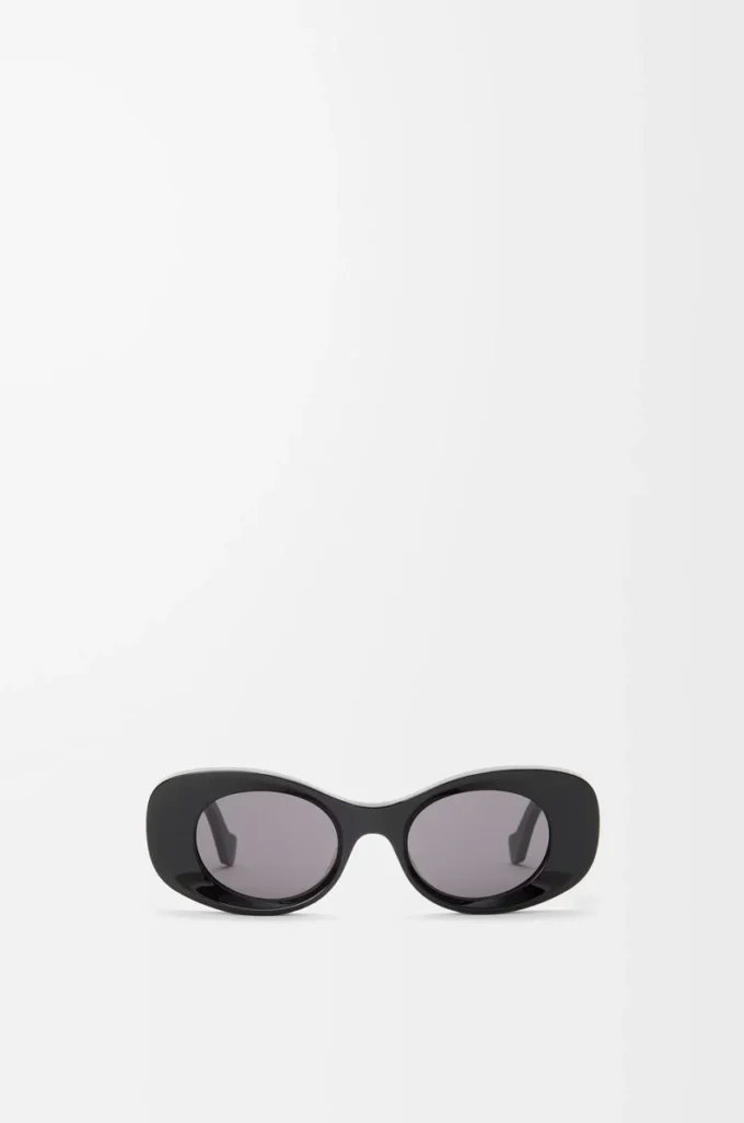 Gafas de sol Maxi Anagram ovaladas biseladas, color negro Gafas de sol Maxi Anagram ovaladas biseladas, color negro