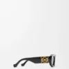 Gafas de sol Maxi Anagram ovaladas biseladas, color negro Gafas de sol Maxi Anagram ovaladas biseladas, color negro