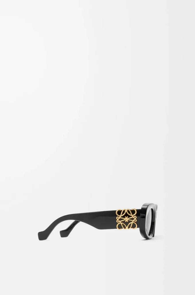Gafas de sol Maxi Anagram ovaladas biseladas, color negro Gafas de sol Maxi Anagram ovaladas biseladas, color negro