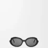 Gafas de sol Mini Oval Slim Black Gafas de sol Mini Oval Slim Black