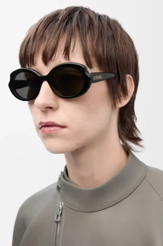 Gafas de sol Mini Oval Slim Black